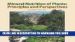 Collection Book Mineral Nutrition of Plants: Principles and Perspectives