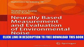Collection Book Neurally Based Measurement and Evaluation of Environmental Noise