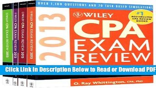 [Get] Wiley CPA Exam Review 2013, Set Free New