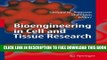 New Book Bioengineering in Cell and Tissue Research