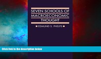 READ FREE FULL  Seven Schools of Macroeconomic Thought: The Arne Ryde Memorial Lectures (Ryde
