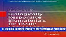 New Book Biologically Responsive Biomaterials for Tissue Engineering