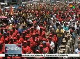 Venezuela:milicianos bolivarianos reiteran lealtad al legado de Chávez