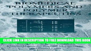 New Book Biomedical Polymers and Polymer Therapeutics