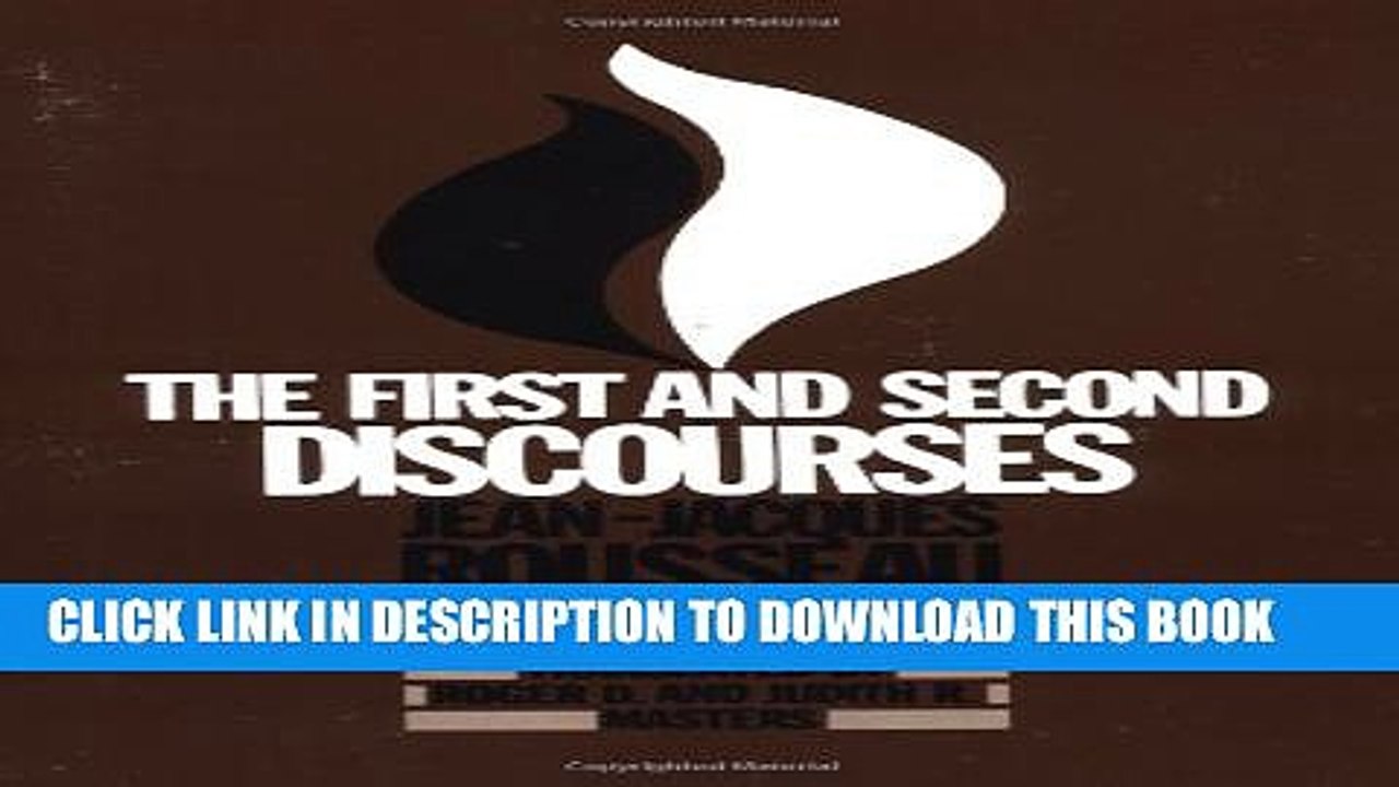 [PDF] The First and Second Discourses Full Colection