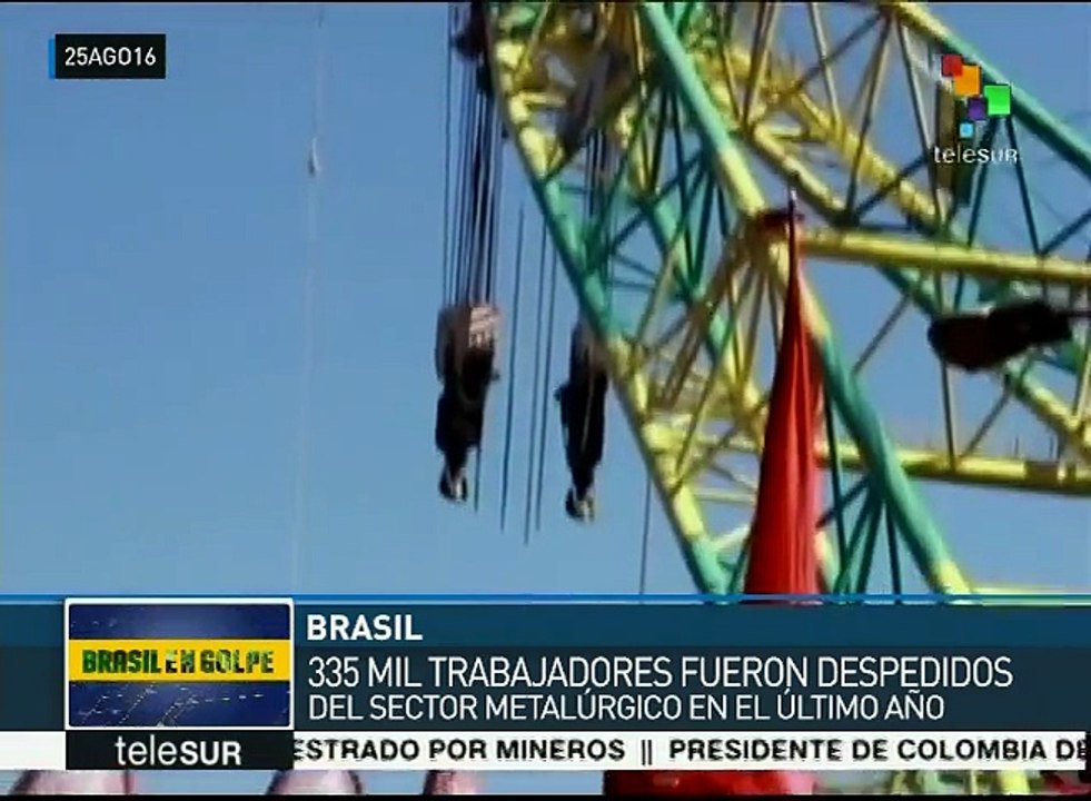 Brasil: trabajadores petroleros rechazan medidas del gob. interino