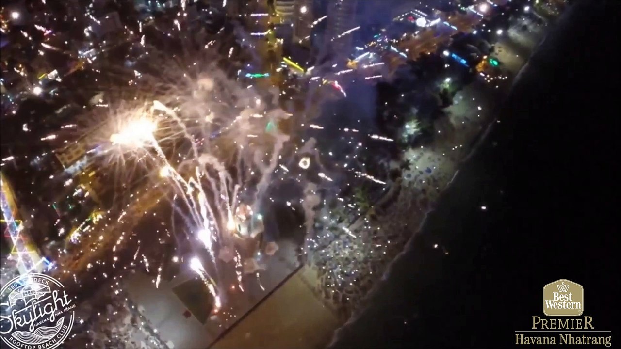 Hotels in Nha Trang Best Western Premier Havana Nha Trang Vietnam Fires work - Havana Skylight