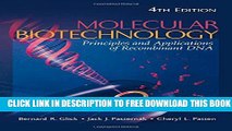 New Book Molecular Biotechnology: Principles and Applications of Recombinant DNA