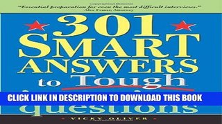 [PDF] 301 Smart Answers to Tough Interview Questions Full Online