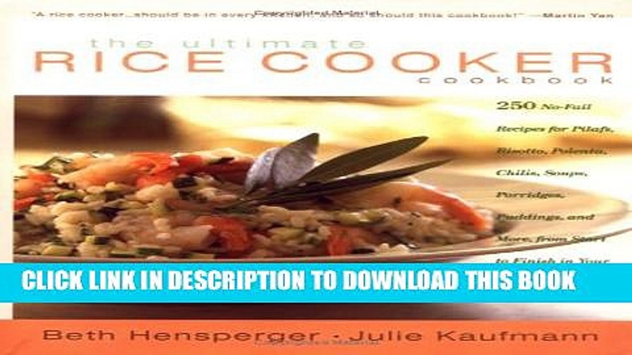 [PDF] The Ultimate Rice Cooker Cookbook Popular Colection
