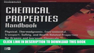 Collection Book Chemical Properties Handbook: Physical, Thermodynamics, Engironmental Transport,