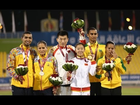 Women's 1,500m T11 | Victory Ceremony | 2015 IPC Athletics World Championships Doha