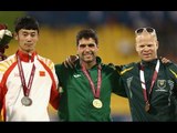Men's 400m T12 | Victory Ceremony |  2015 IPC Athletics World Championships Doha