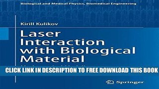 New Book Laser Interaction with Biological Material: Mathematical Modeling