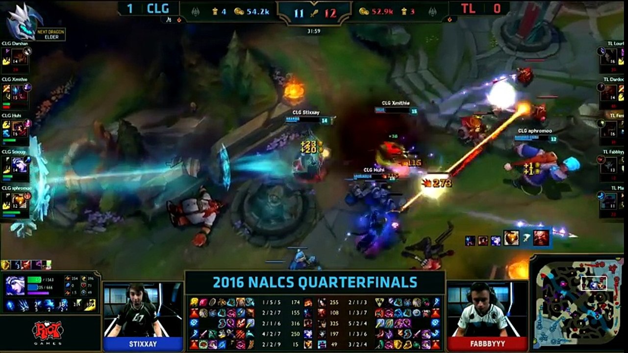 Top 5 Moments - LCS NA & EU Quarterfinals (League of Legends)