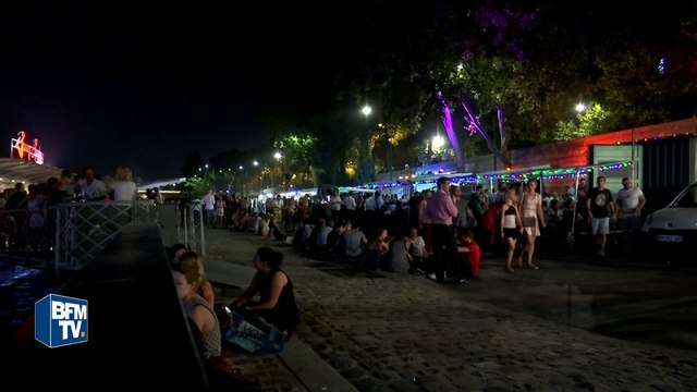 A Paris, les bords de Seine pris d'assaut pour lutter contre la chaleur