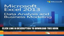 [PDF] Microsoft Excel 2013 Data Analysis and Business Modeling Popular Collection