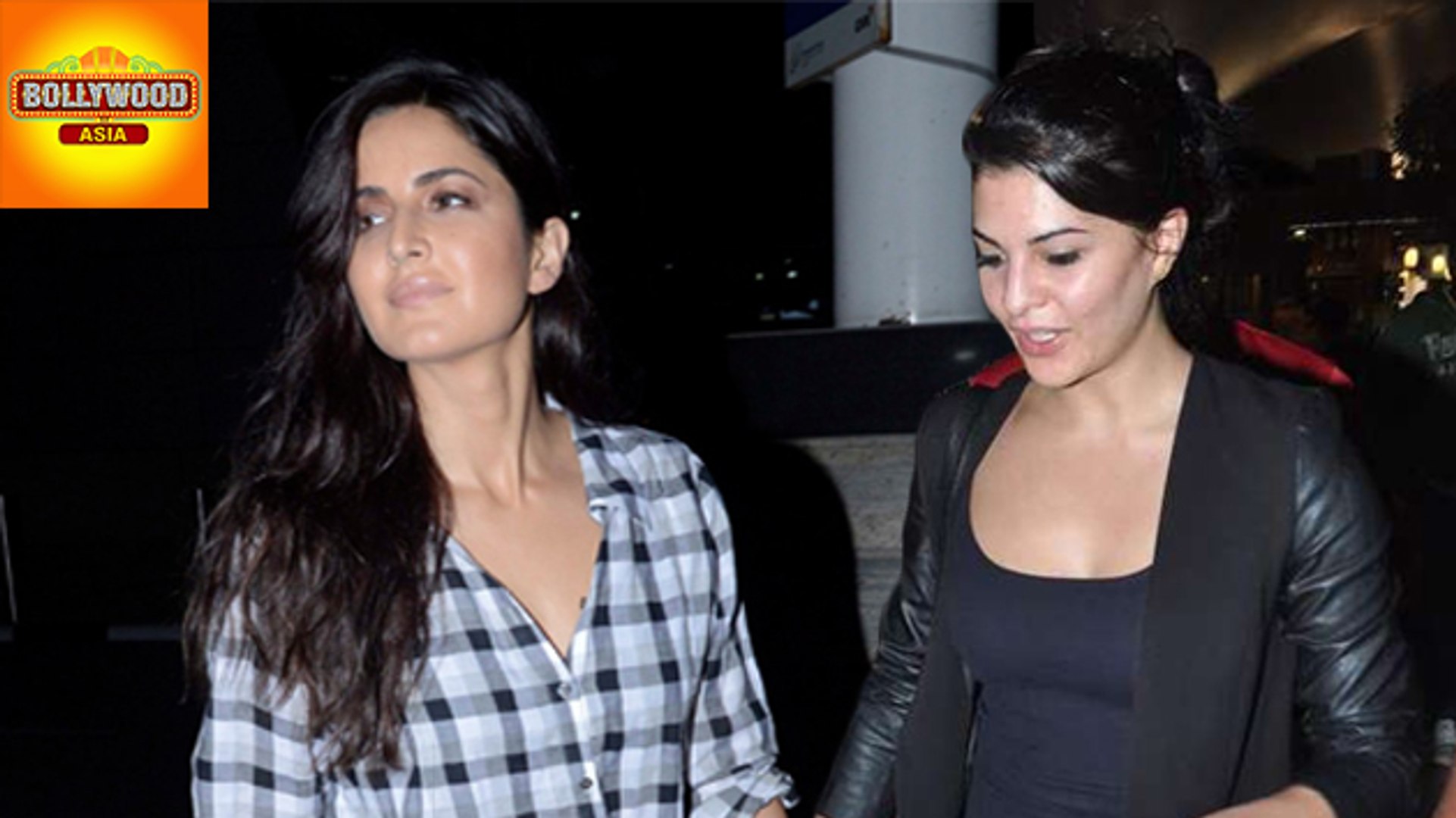 Katrina Kaif Seems To IGNORE Jaqueline Fernandez | Bollywood Asia