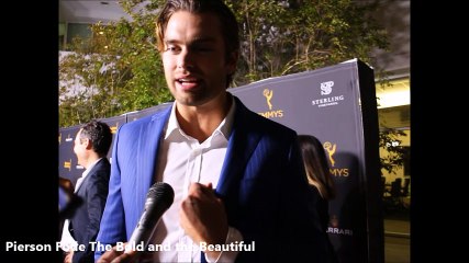 Pierson Fode of The Bold and the Beautiful at 2016 Emmys Daytime Celebration Reception