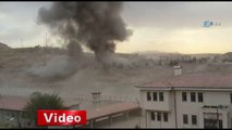 Cizre Emniyet Müdürlüğü binasına bombalı saldırı - İhlas Haber Ajansı