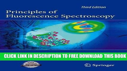 New Book Principles of Fluorescence Spectroscopy