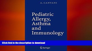 FAVORITE BOOK  Pediatric Allergy, Asthma and Immunology FULL ONLINE