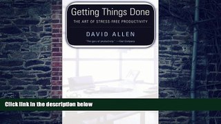 Big Deals  Getting Things Done: the Art of Stress-Free Productivity  Best Seller Books Best Seller