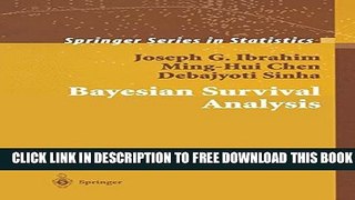 New Book Bayesian Survival Analysis