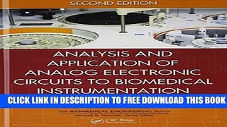 Collection Book Analysis and Application of Analog Electronic Circuits to Biomedical