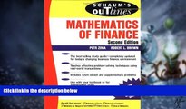 Big Deals  Schaum s Outline of  Mathematics of Finance  Best Seller Books Most Wanted