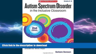 READ  Autism Spectrum Disorder in the Inclusive Classroom, 2nd Edition: How to Reach   Teach