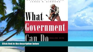 Big Deals  What Government Can Do: Dealing With Poverty and Inequality (American Politics and