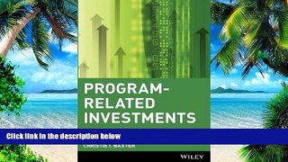 Big Deals  Program-Related Investments: A Technical Manual for Foundations  Free Full Read Best
