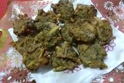 Simi's Home Kitchen 68 Palak Ke Pakode (Spinach Fritters)