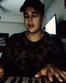 Austin Mahone singing Lionel Richie Easy Piano Cover