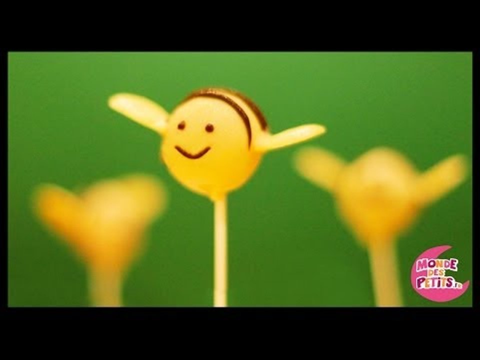 Cake pops Les abeilles