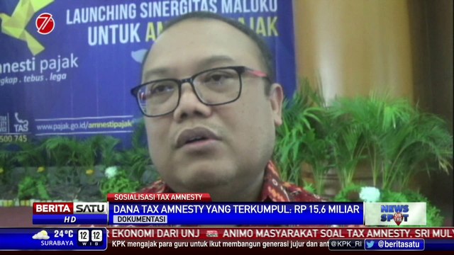 Sosialisasi Tax Amnesty untuk Wali Kota dan Bupati se-Maluku