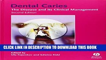 [Download] Dental Caries: The Disease and Its Clinical Management Hardcover Free