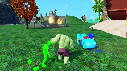 Người Khổng Lồ Hulk Cưỡi Khủng Long - Người Nhện Cưỡi Khủng Long 2016