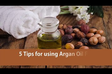 How to use Argan oil on Hair and skin