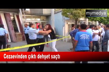 Cezaevinden çıktı dehşet saçtı