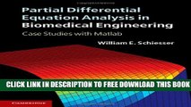 New Book Partial Differential Equation Analysis in Biomedical Engineering: Case Studies with Matlab