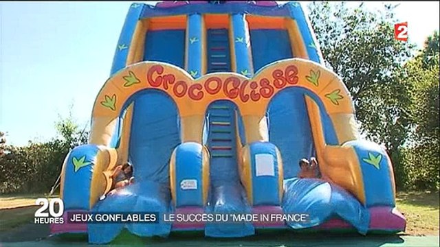 Combien coûte un toboggan gonflable pour les parc d'attractions et est-ce rentable ? Regardez