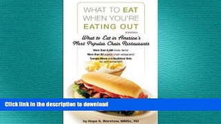 READ  What to Eat When You re Eating Out: What to Eat in America s Most Popular Chain