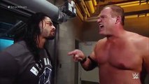 Kane kicks Roman Reigns off SmackDown WWE SmackDown June 25 On Fantastic Video