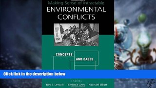 Big Deals  Making Sense of Intractable Environmental Conflicts: Concepts and Cases  Best Seller