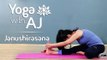 Janushirasana – Head To Knee Pose | Seated Forward Bend | Yoga For Beginners - Yoga With AJ