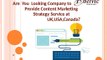 Content Marketing Services UK, Content Marketing Strategy ~ UK, USA, Canada