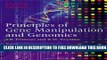 New Book Principles of Gene Manipulation and Genomics