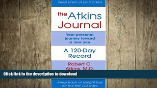 FAVORITE BOOK  Dr. Atkins  Journal Package FULL ONLINE